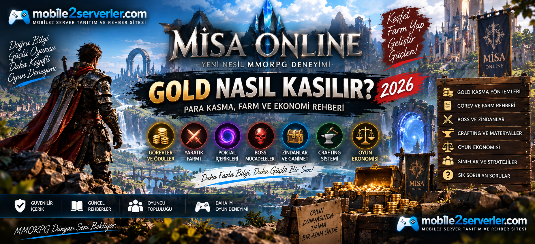 Misa Online Gold Nasıl Kasılır? 2026
