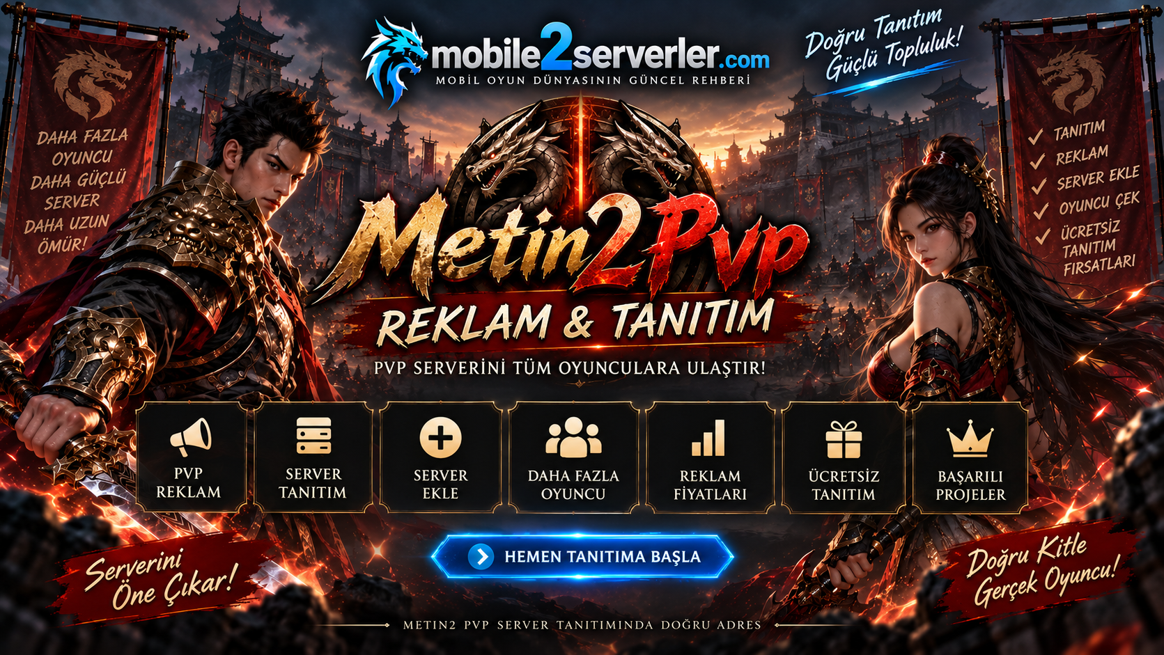 Metin2 PVP Reklam