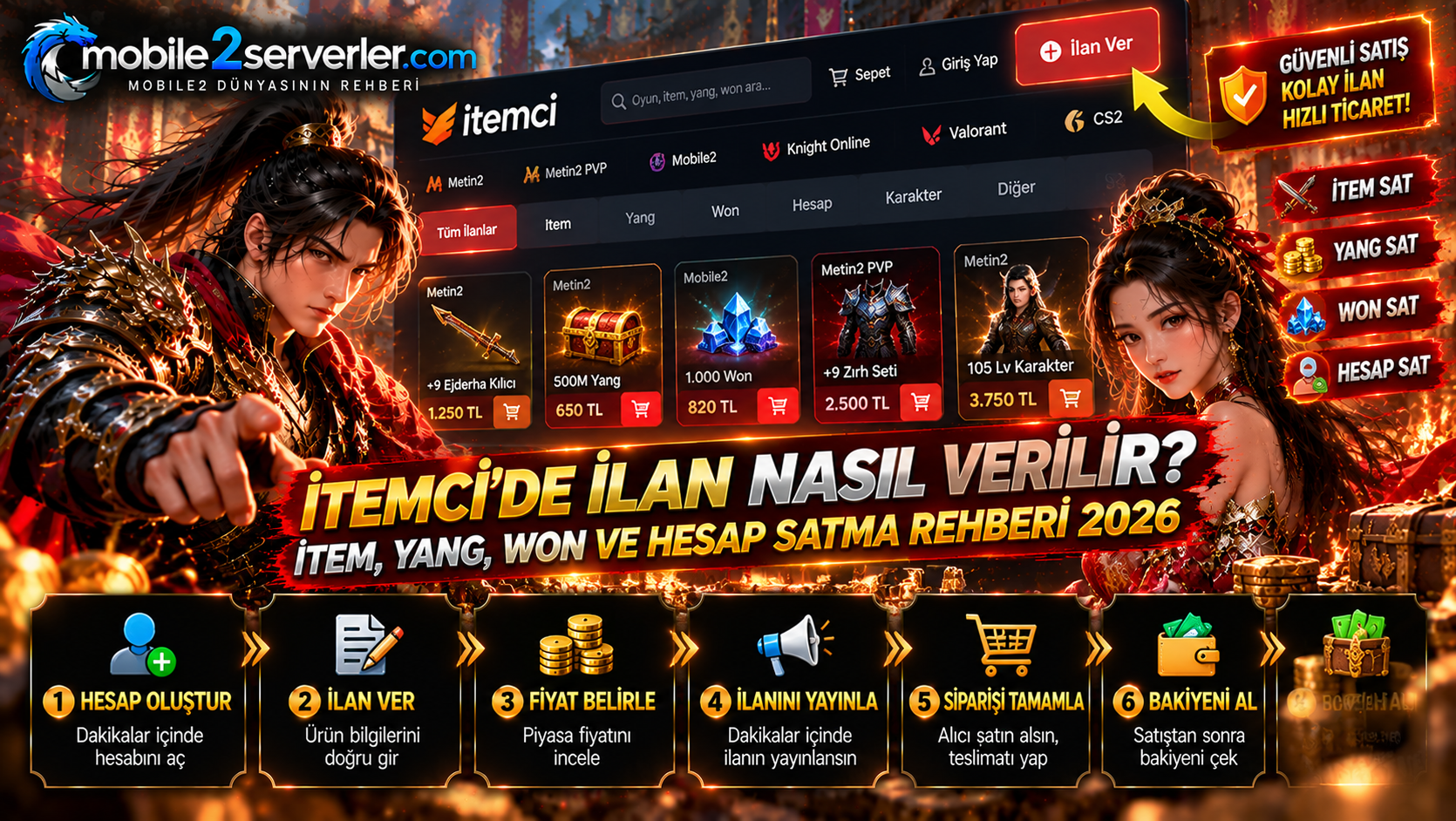 İtemci'de İlan Nasıl Verilir?