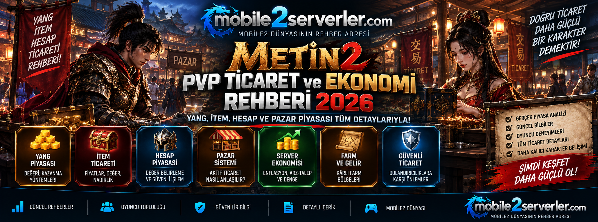 Metin2 PVP Serverda Ticaret