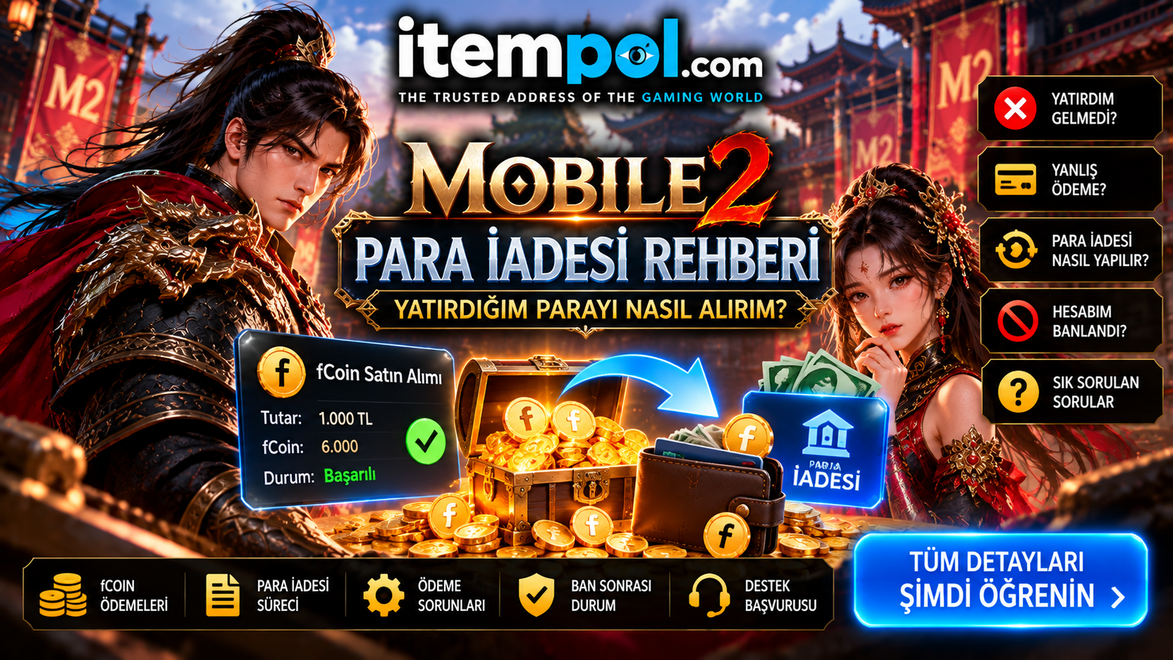 Mobile2 Yatırdığım Parayı Nasıl Geri Alırım?
