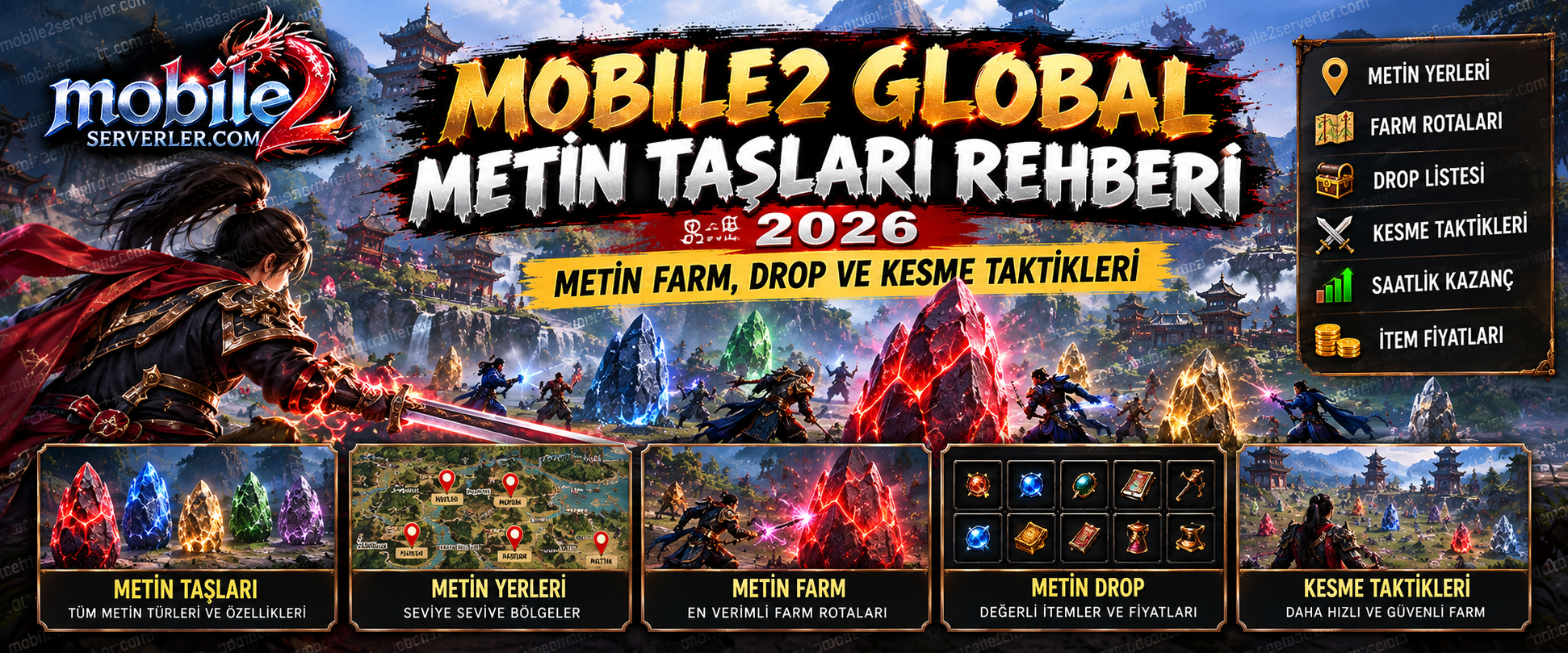 Mobile2 Global Metin Taşları