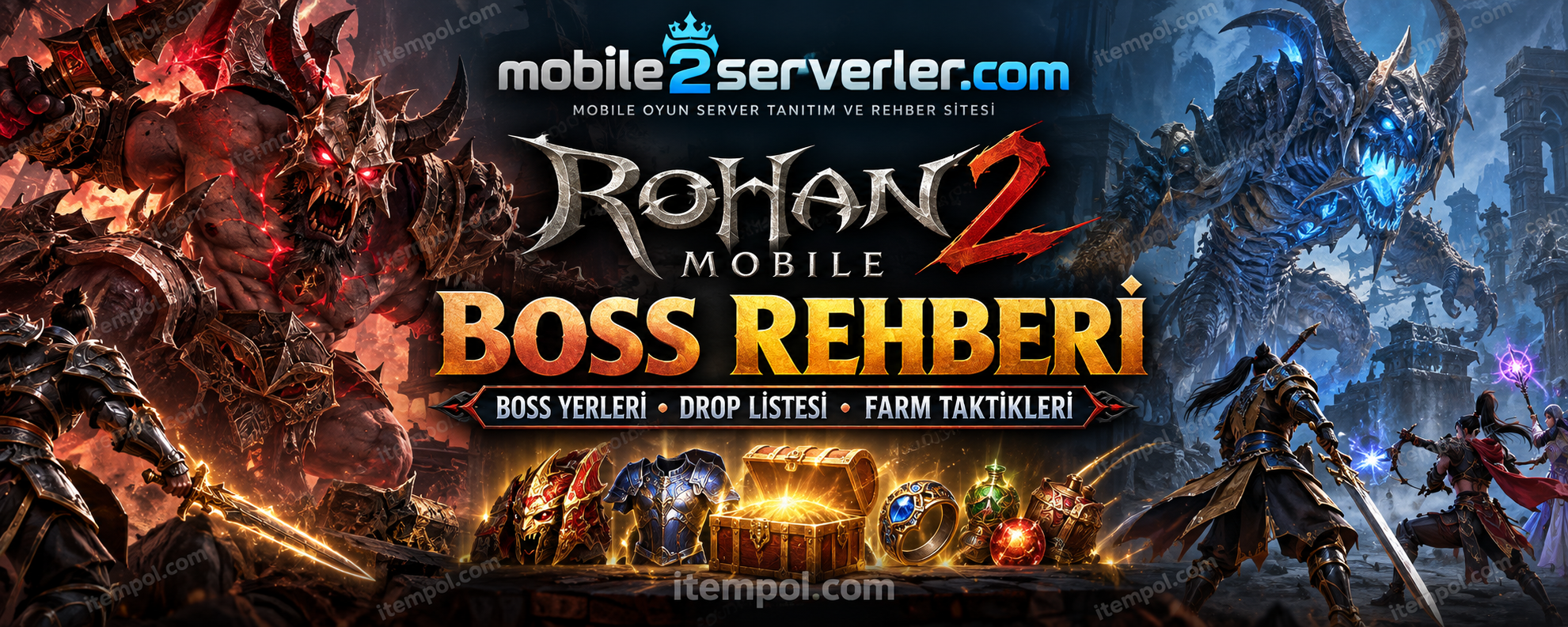 Rohan2 Mobile Boss Rehberi 2026: Boss Yerleri, Drop Listesi ve Farm Taktikleri