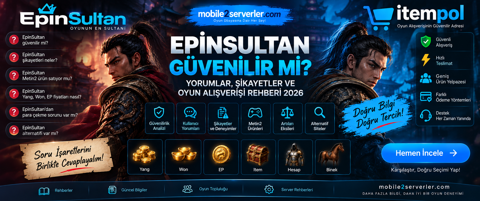 EpinSultan Güvenilir mi?