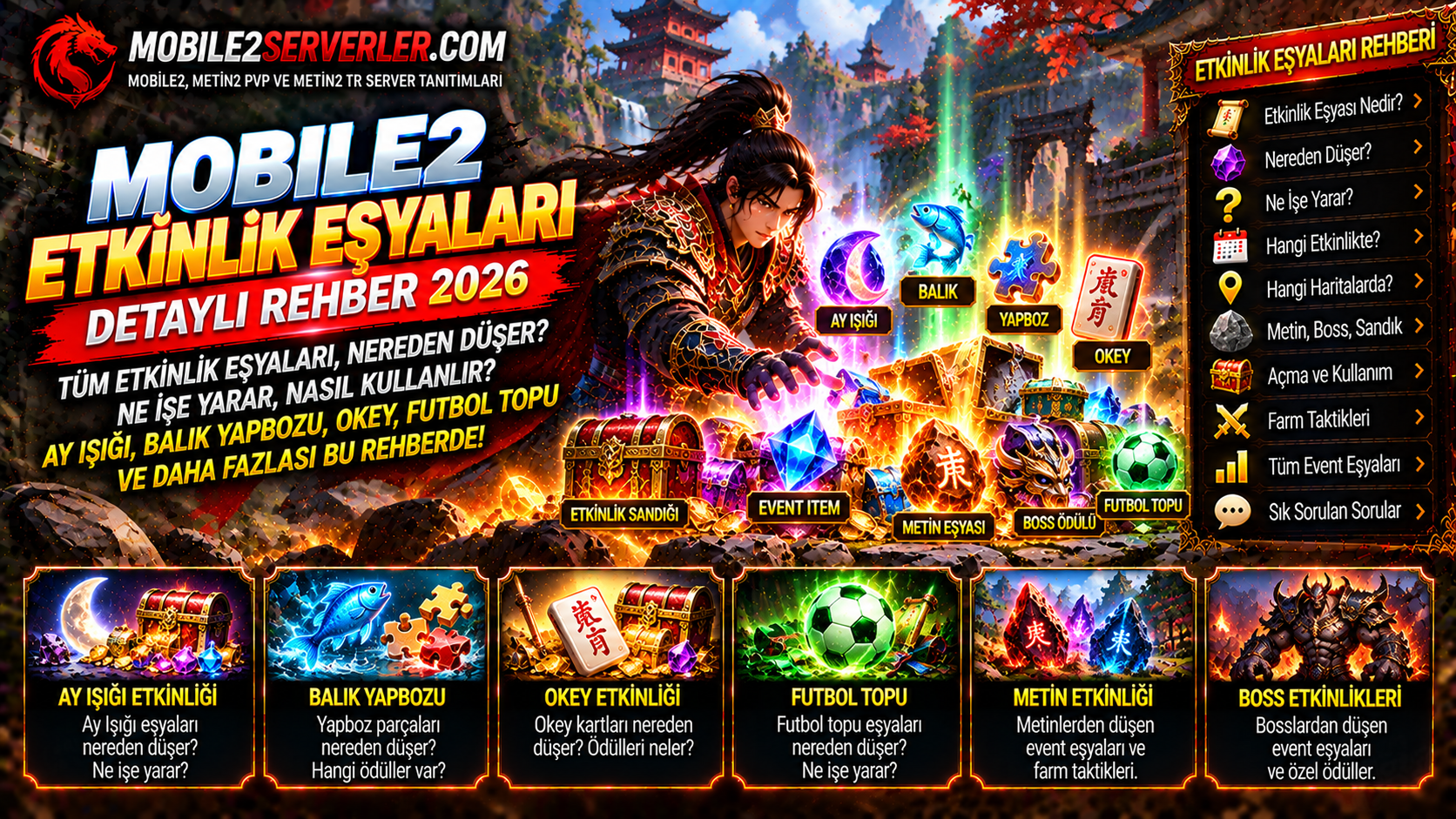 Mobile2 Etkinlik Eşyaları 2026: Event İtemleri Nereden Düşer, Ne İşe Yarar?