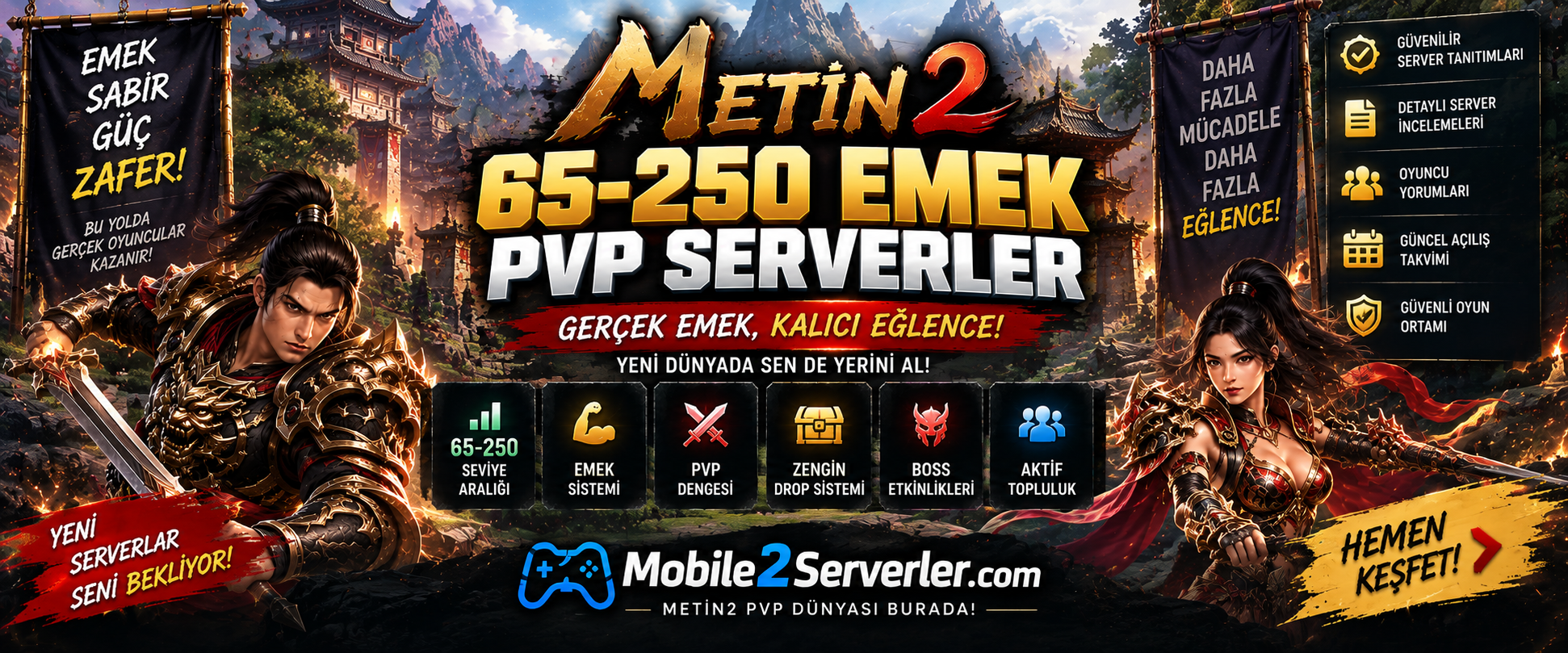 65-250 PVP serverler