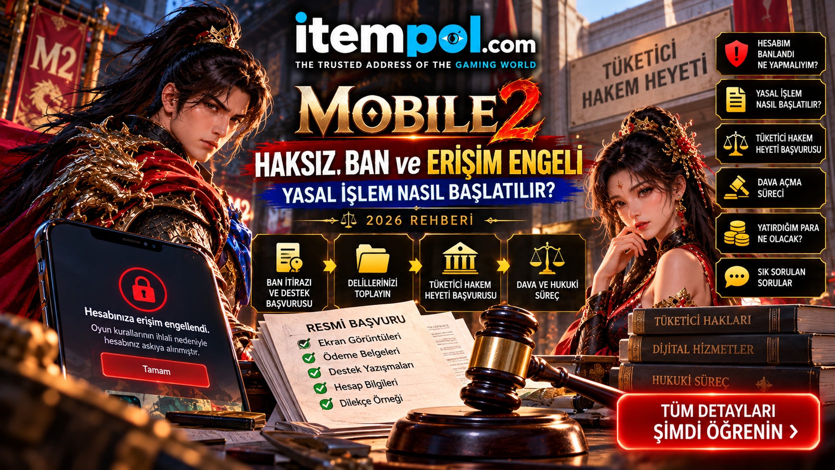 Mobile2 Haksız Ban ve Erişim Engeli