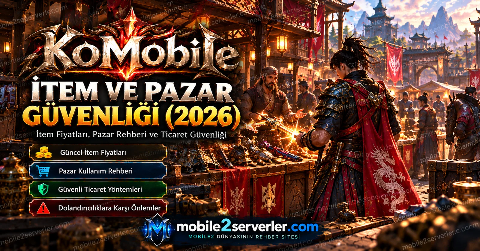 KoMobile Item Trading and Marketplace Safety 2026
