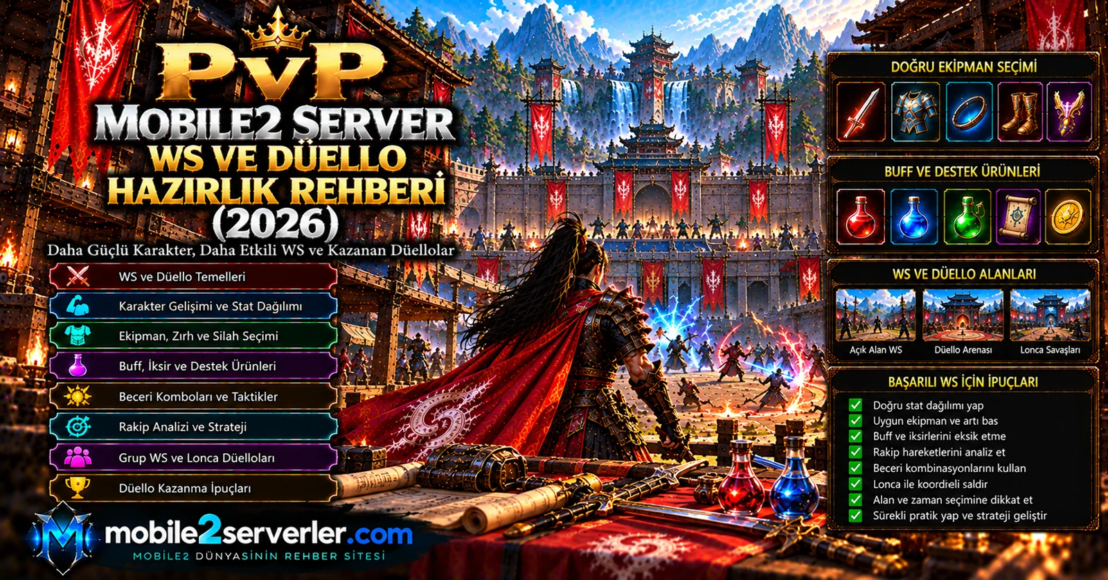 PvP Mobile2 Duel and One-on-One Match Preparation 2026