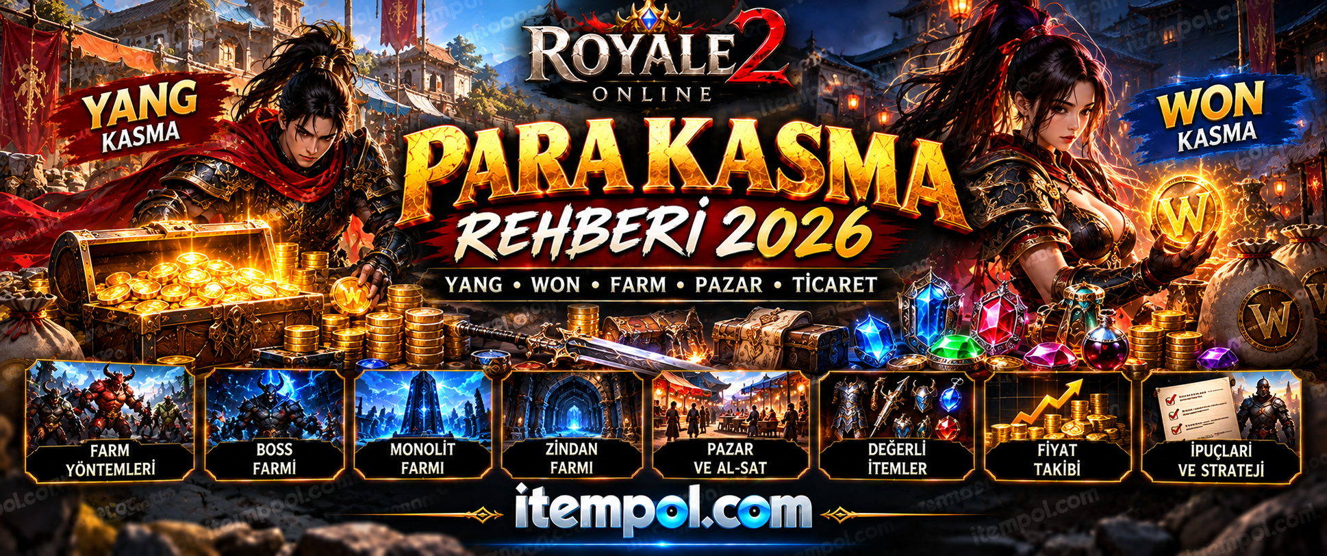 Royale2 En Değerli İtemler 2026: Boss, Monolit ve Zindan Dropları