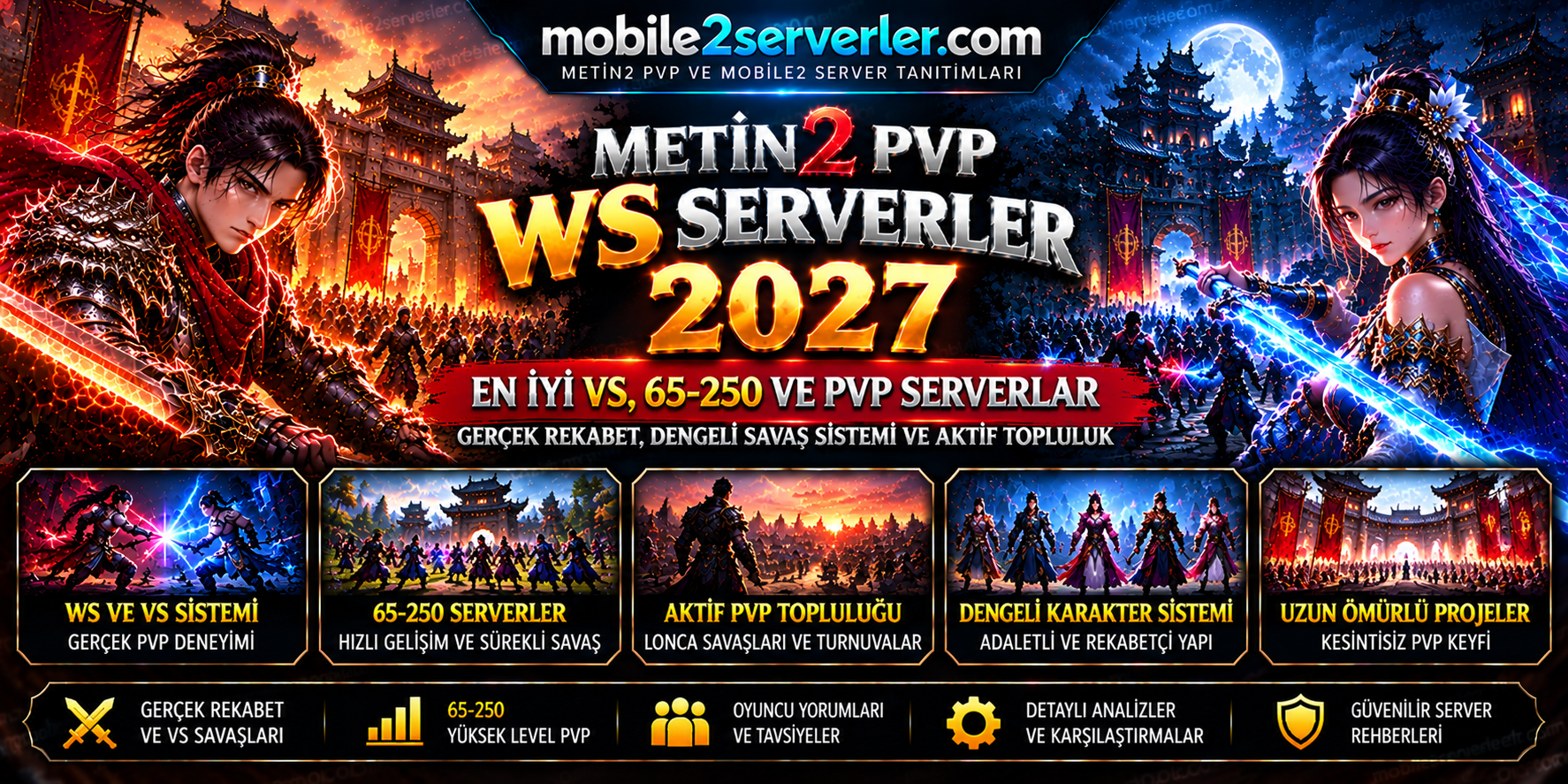 Metin2 PVP WS Serverler 2027