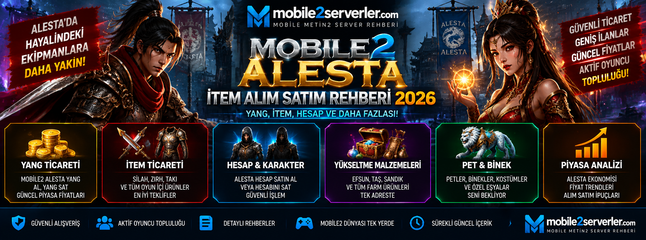 Mobile2 Alesta Itemci Aramaları 2026