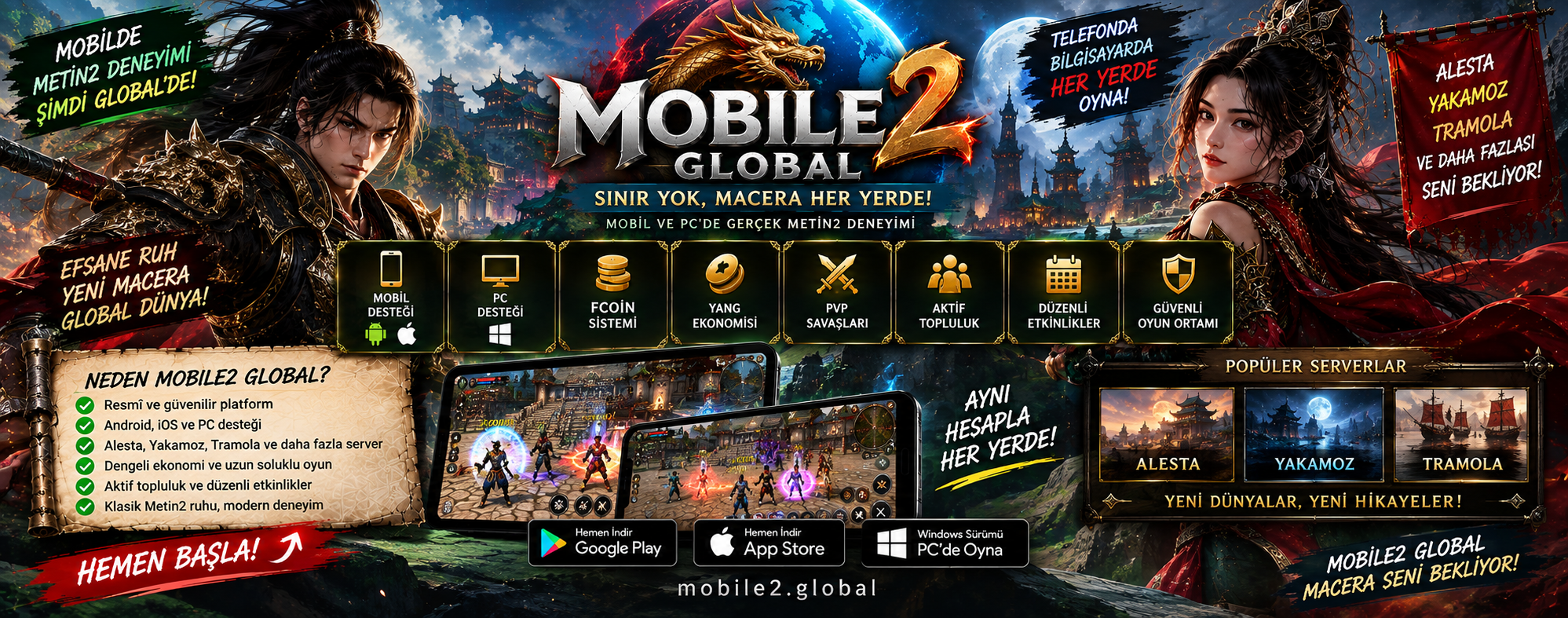 Mobile2 Global 2026: İndir, Giriş, Fcoin, Yang, Hesap ve Serverlar Rehberi