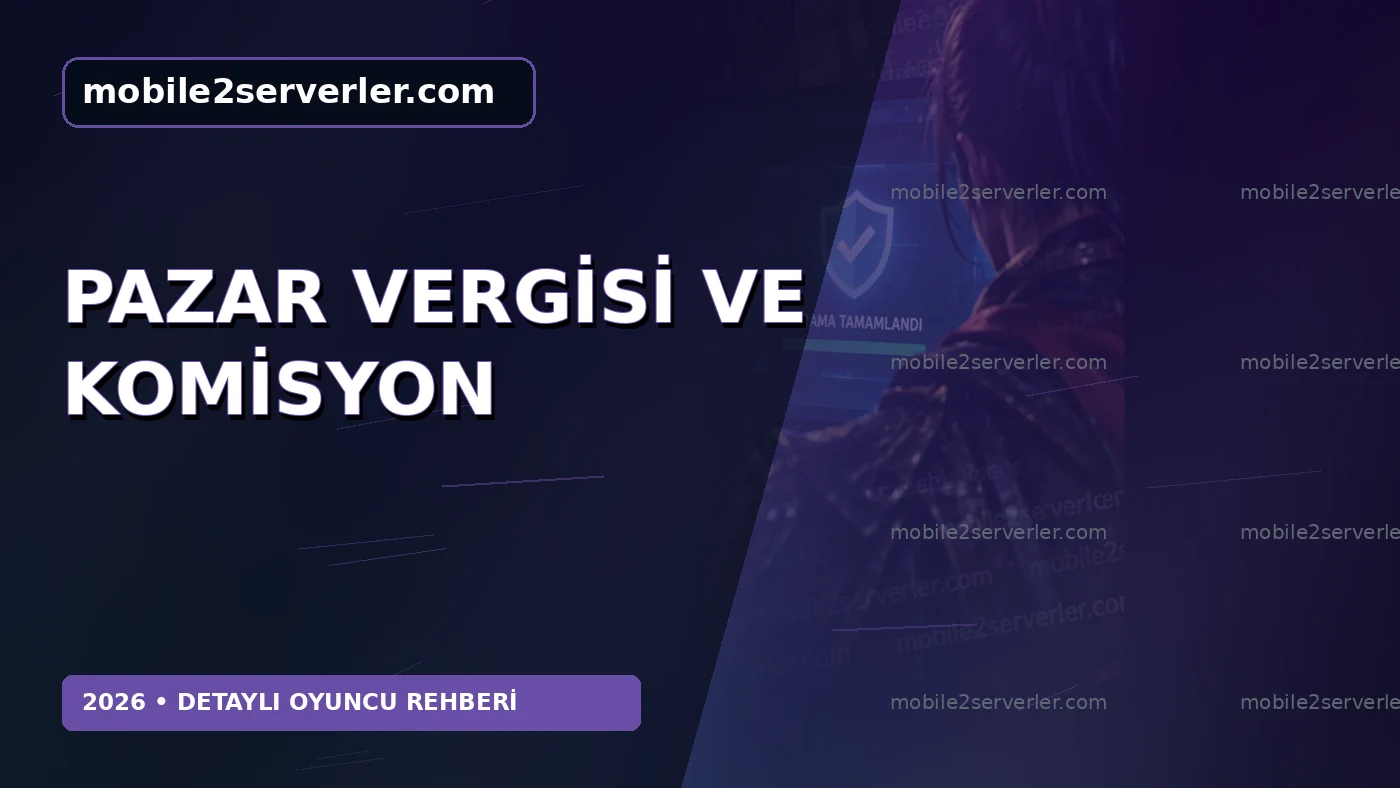 Metin2 PvP Pazar Vergisi ve Komisyon Nedir? Ticaret Rehberi - Mobile2Serverler kapak görseli