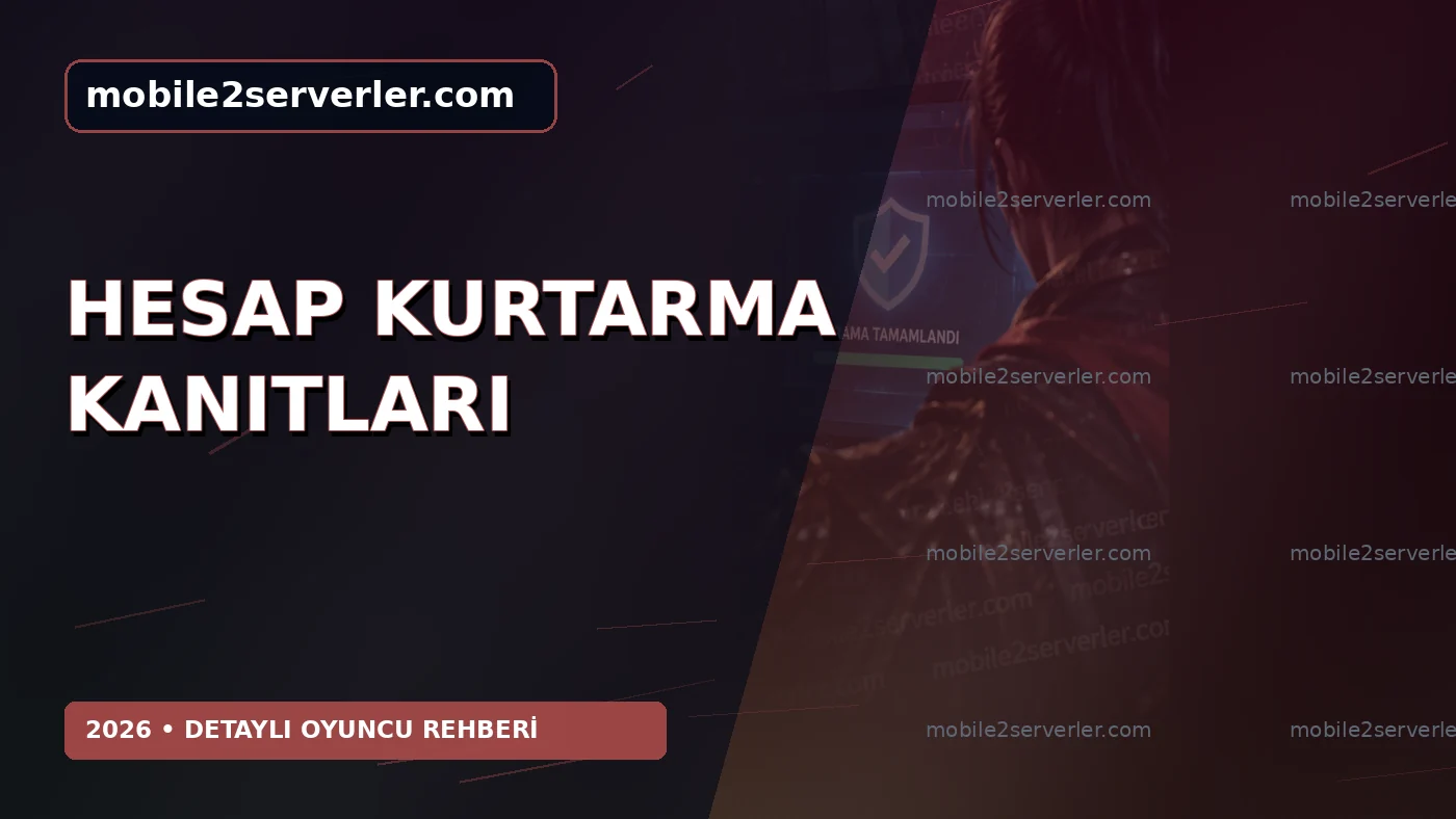 Mobile2 Hesap Kurtarma: Destek İçin Hangi Kanıtlar Gerekir? - Mobile2Serverler kapak görseli