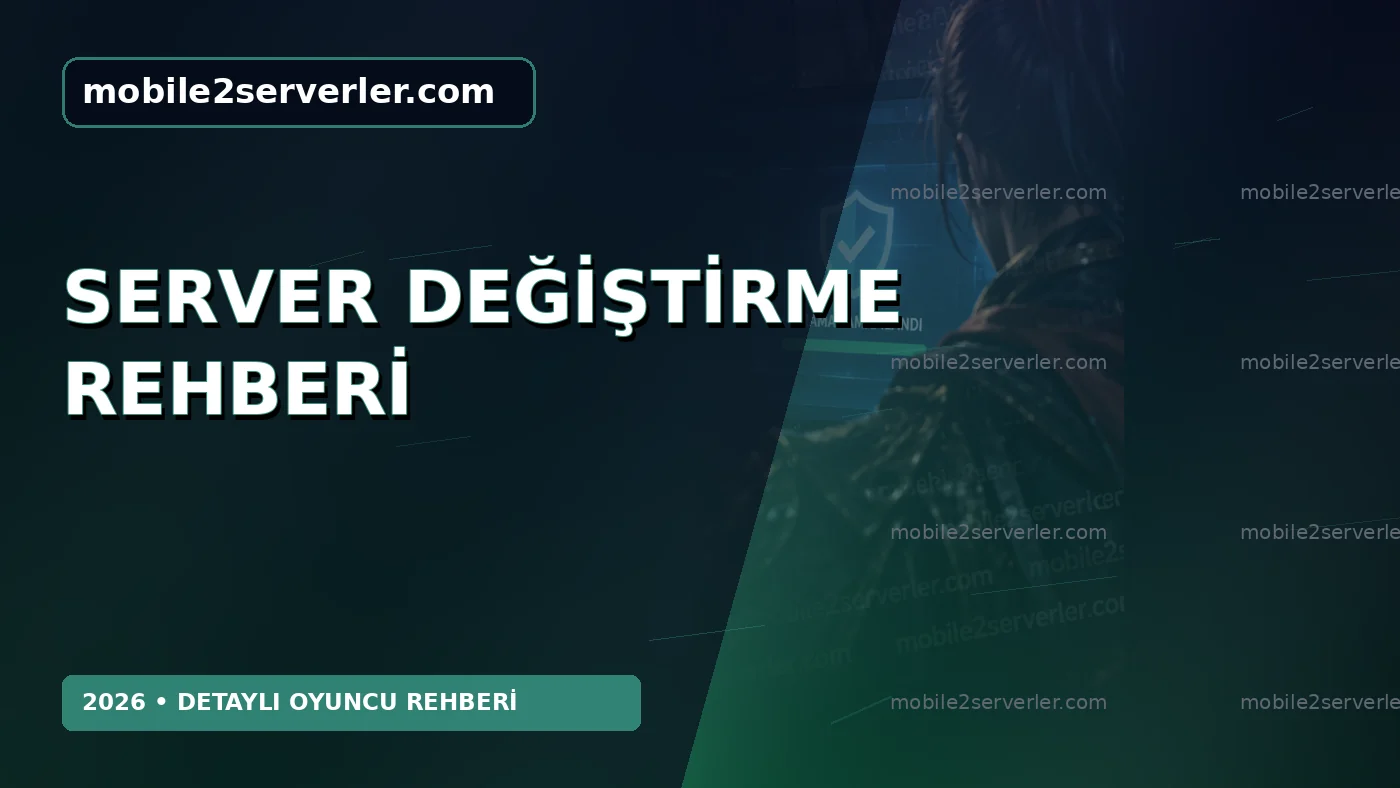 Mobile2 Server Değiştirme Rehberi: Yeni Servera Geçmeden Önce - Mobile2Serverler kapak görseli