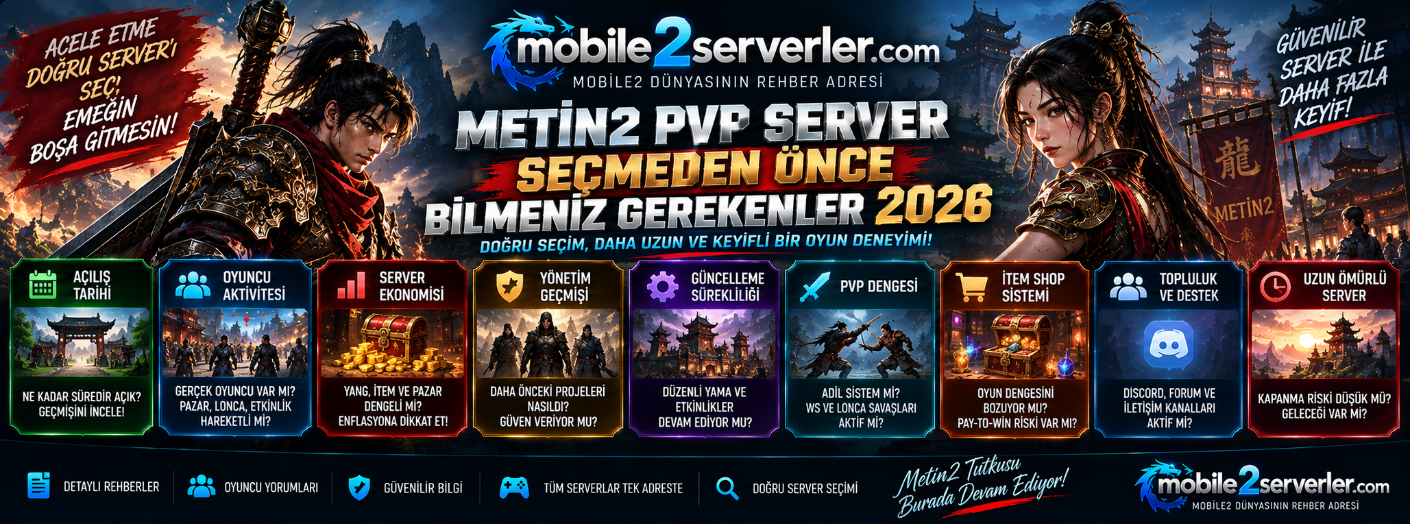 # Metin2 PVP Server Seçmeden Önce Bilmeniz Gerekenler 2026: Uzun Ömürlü Server Nasıl Anlaşılır?