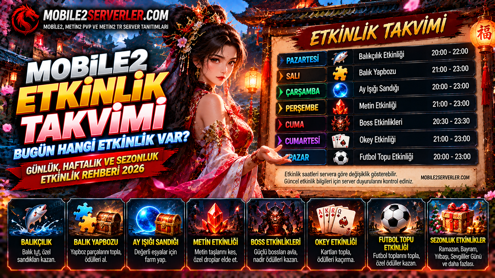 Mobile2 Etkinlik Takvimi
